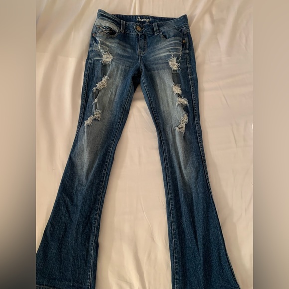 Y2k low waisted Amethyst jeans - Picture 2 of 3